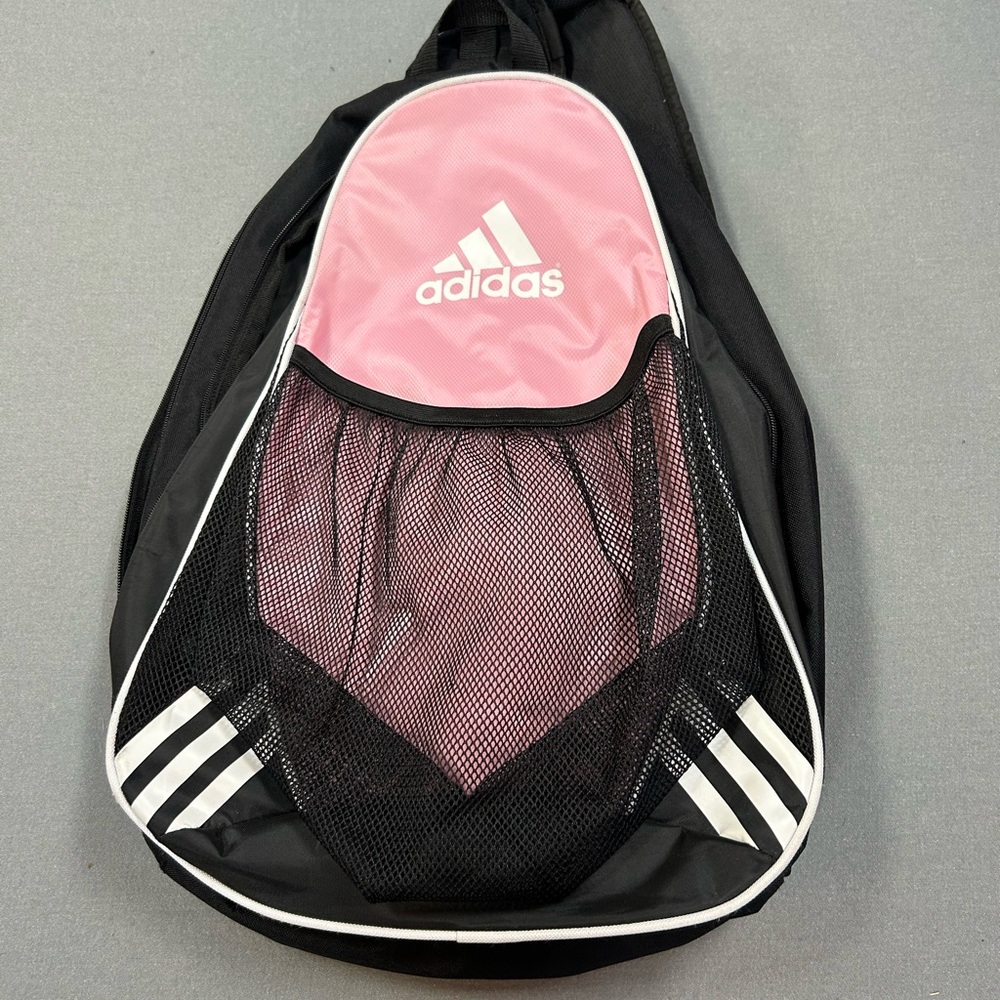 Adidas Black and Pink Sling Bag